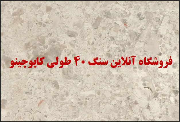 فروشگاه آنلاین سنگ مرمریت کاپوچینو | دارک 40 طولی